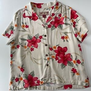 Floral Button-Up Shirt